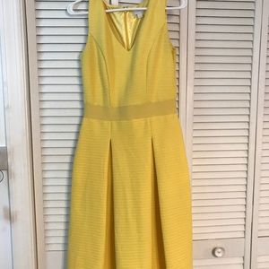 Sunny yellow sleeveless dress
